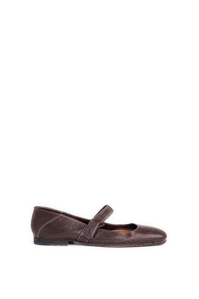 Ballerina Laccio Dk Brown