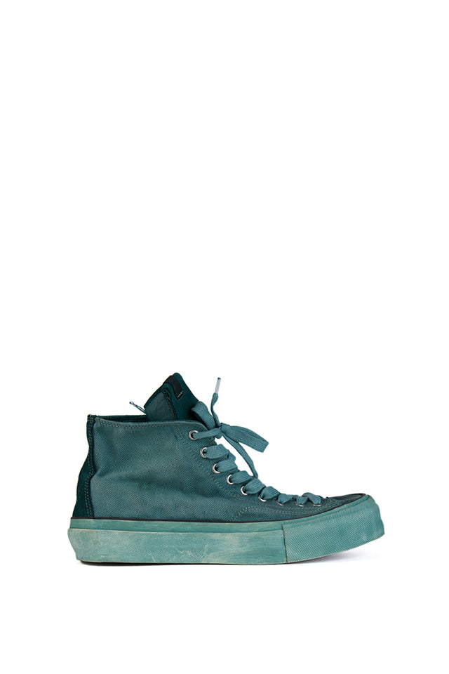 Vulcanize Canvas Boot Green