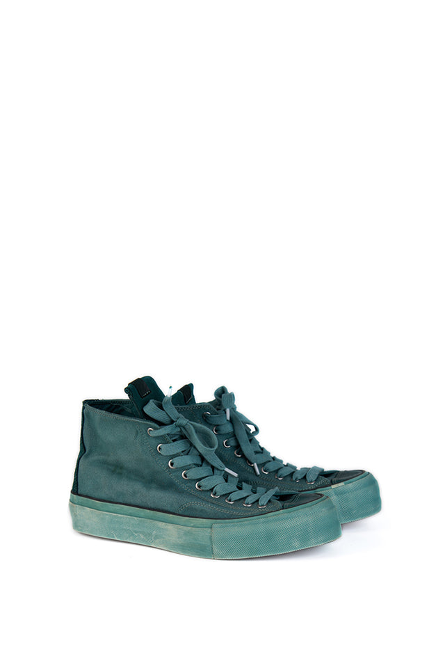 Vulcanize Canvas Boot Green