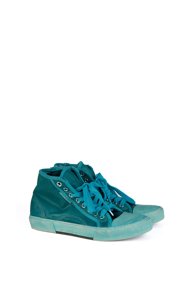 Vulcanize Ankle Boot Acid Blu