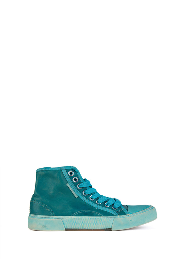 Vulcanize Ankle Boot Acid Blu