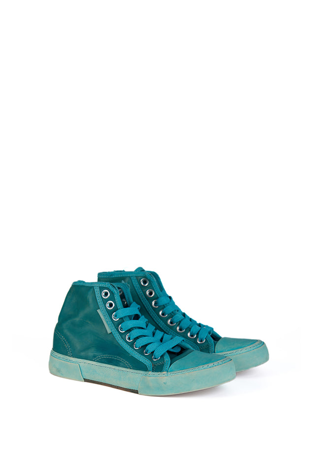 Vulcanize Ankle Boot Acid Blu